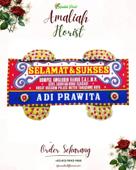 Papan Bunga Ucapan Selamat Venue Wedding Serpong